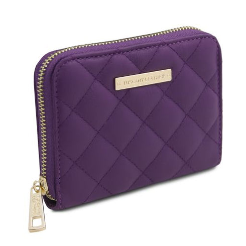 Teti - Exclusive zip around soft leather wallet